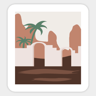 DESERT ART Sticker